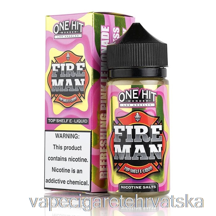 Vape Hrvatska Fireman - One Hit Wonder - 100ml 0mg